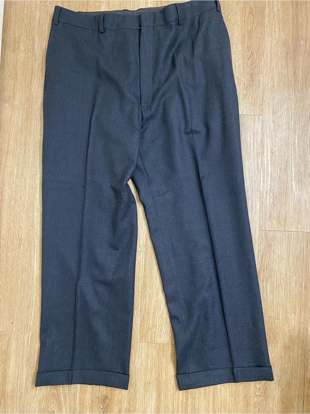 Brooks Brothers Black Men's Dress Pants 100% wool